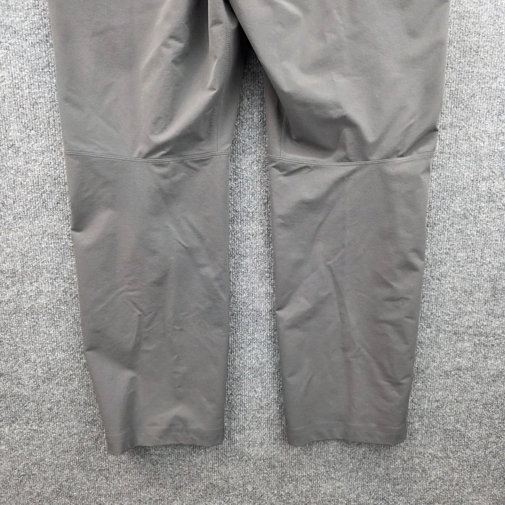 REI Co-op Mens Gray Technical Hiking‎ Pants 40W x 30L Stretch Articulated Knee